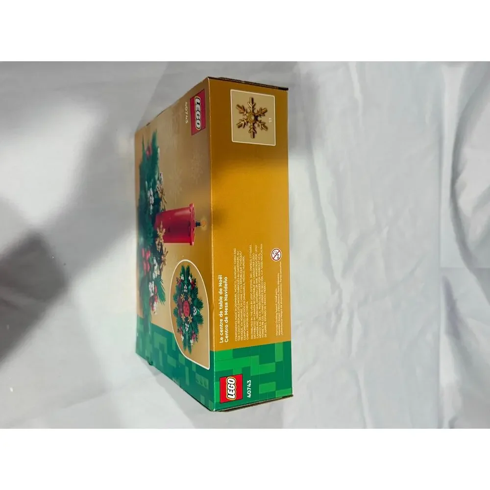 LEGO 40743 Christmas Table Decoration 433 Pieces NEW Factory Sealed Holiday set